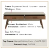 7a842e9927dd3ab79fa1d7f82d889a30.webp BAILEY Coffee Table With Drawer L120cm W60cm H45cm