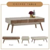 e7328592410aea60a115b48102534d38.webp BAILEY Coffee Table With Drawer L120cm W60cm H45cm