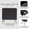 VOLOS Side Table With Drawer L48cm W40cm H50cm