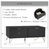 VOLOS Coffee Table With Drawer L110cm W60cm H40cm