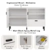 KOTKA Sideboard With Drawer L120cm W40cm H75cm