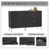 VOLOS Sideboard With Drawer L120cm W40cm H74.5cm