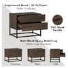 CAPRI Side Table With Drawer L60cm W42cm H50cm