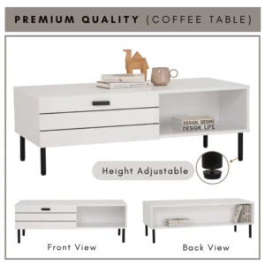 KOTKA Coffee Table With Drawer L110cm W55cm H38.5cm
