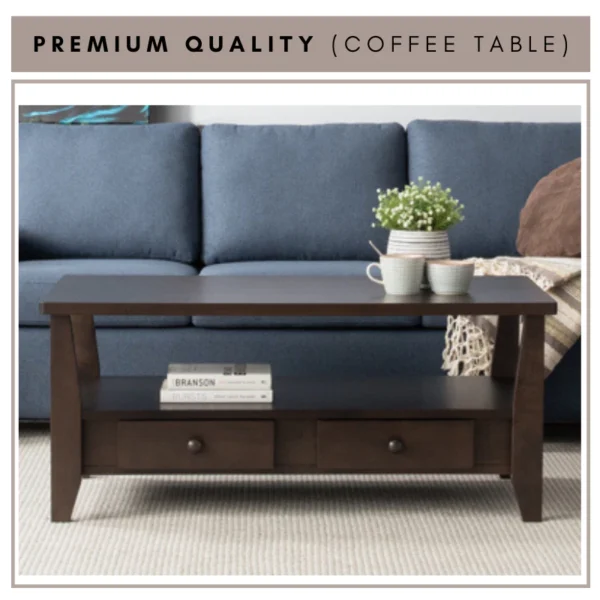 my-11134207-7r98o-lodokqvsw6em2d.webp GASTON Coffee Table With Drawer L111.8cm W55.9cm H45.7cm