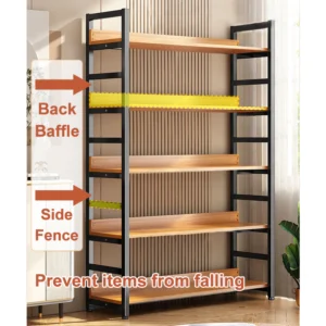 5 Layer Multipurpose Metal Bookshelf