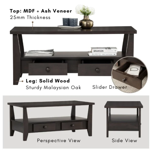 my-11134207-7r98z-lodokqvsyzji30.webp GASTON Coffee Table With Drawer L111.8cm W55.9cm H45.7cm