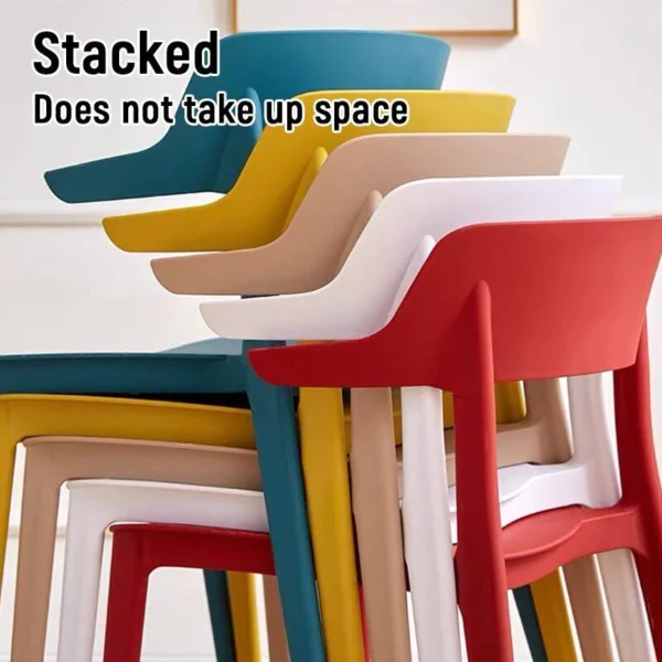 Random Modern Plastic Dining Chair