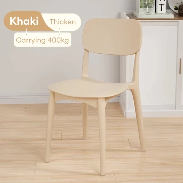 Thickened Plastic Dining Chair