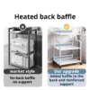 Kitchen Microwave Storage Rack with Wheels