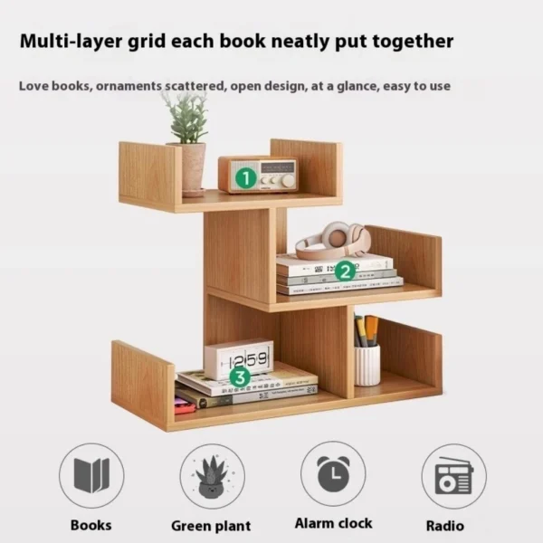 my-11134207-7rasl-m6xqiuu7fipl28.webp Modern Multi Layer Wooden Bookshelf