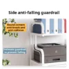 Kitchen Microwave Storage Rack with Wheels