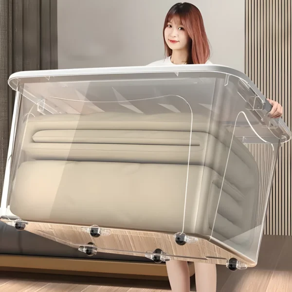 Stackable Storage Box with Lid