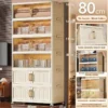 80cm Foldable Storage Cabinet Organizer