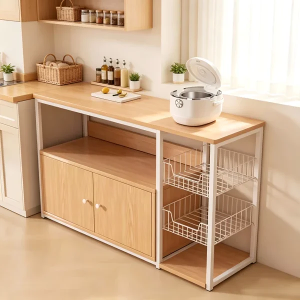 Kitchen Cabinet Storage Rack