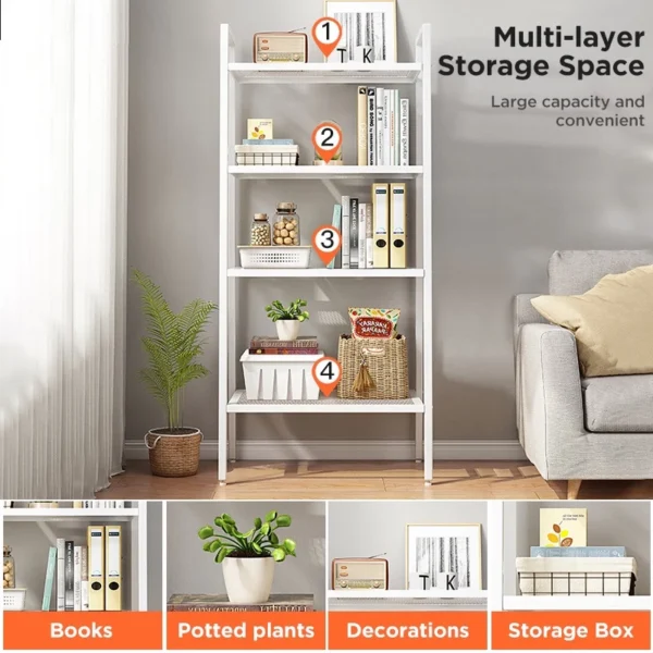 sg-11134201-22100-ix33gy1hp9ivcd.webp 5 Tier Multipurpose Bookshelf