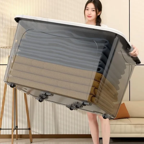 Stackable Storage Box with Lid