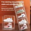 Transparent Stackable Shoe Storage Box