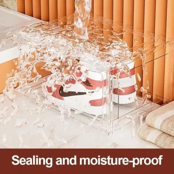 Transparent Stackable Shoe Storage Box