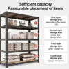 sg-11134201-82280-mhcu7q29qadm69.webp Adjustable 5 Tier Boltless Metal Rack