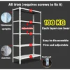 Adjustable Multipurpose Metal Storage Rack