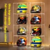 Transparent Helmet Display Storage Box L44cm W31.5cm H33cm