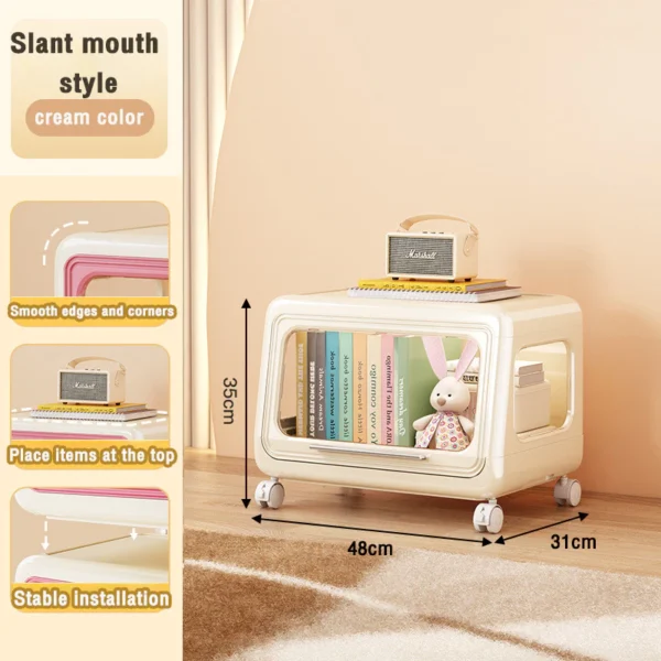 Foldable Toy Storage Rack