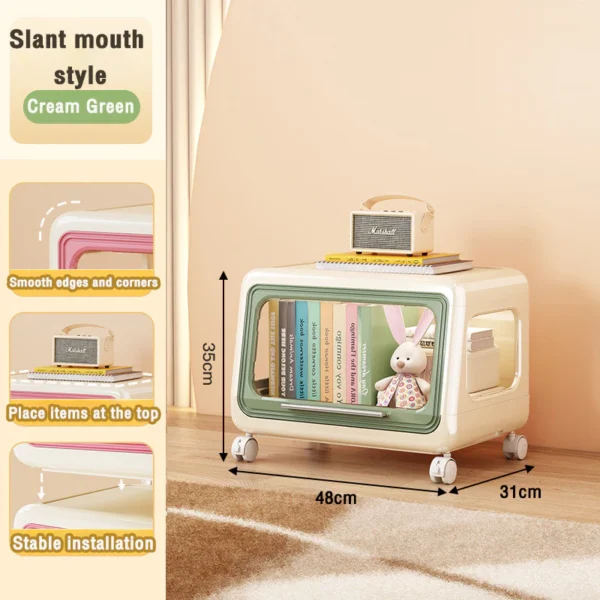 Foldable Toy Storage Rack